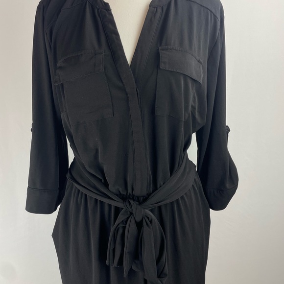 Torrid Long Sleeve Belted Romper, Size 00 - Picture 3 of 14